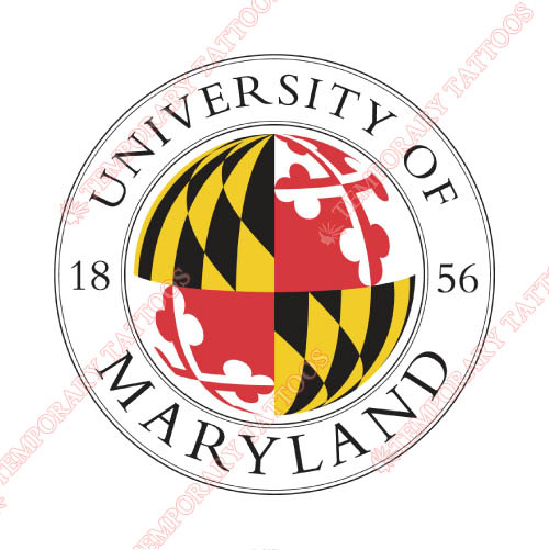 Maryland Terrapins Customize Temporary Tattoos Stickers NO.4993